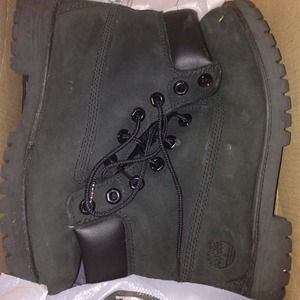 Black Timberland Boots