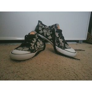 AUTHENTIC Coach Canvas Sneaker