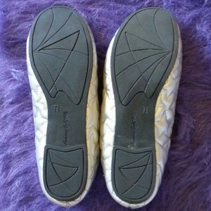 payless silver flats