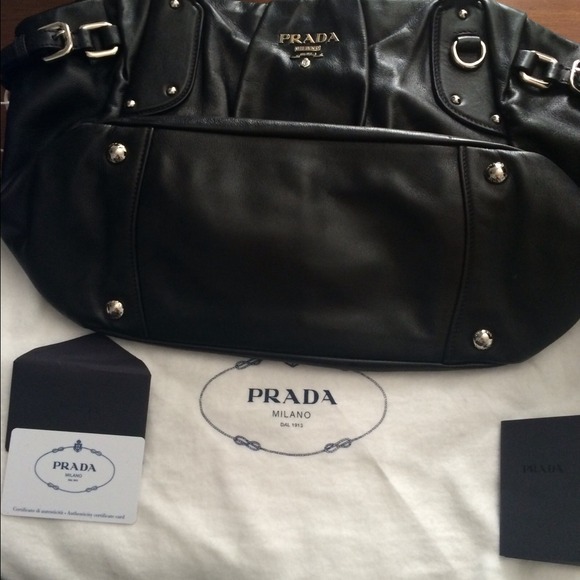 Authentic Prada Lg Handbag - Picture 2 of 4