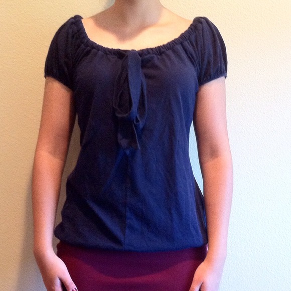 💙Navy Zara top - Picture 2 of 3