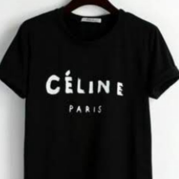 Celine black shirt