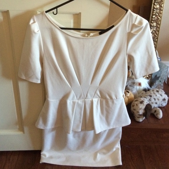 Foreign Exchange white dress