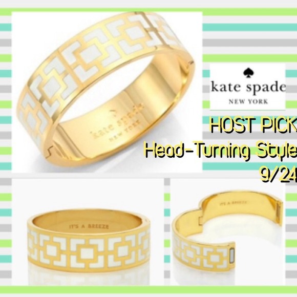 kate spade Jewelry - 🎉HOST PICK🎉9/24 Kate Spade Hinged Idiom Bangle