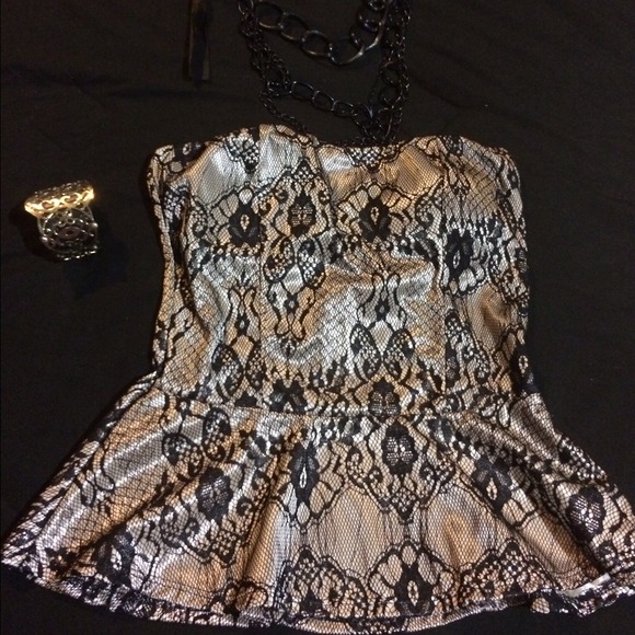 Sexy peplum top