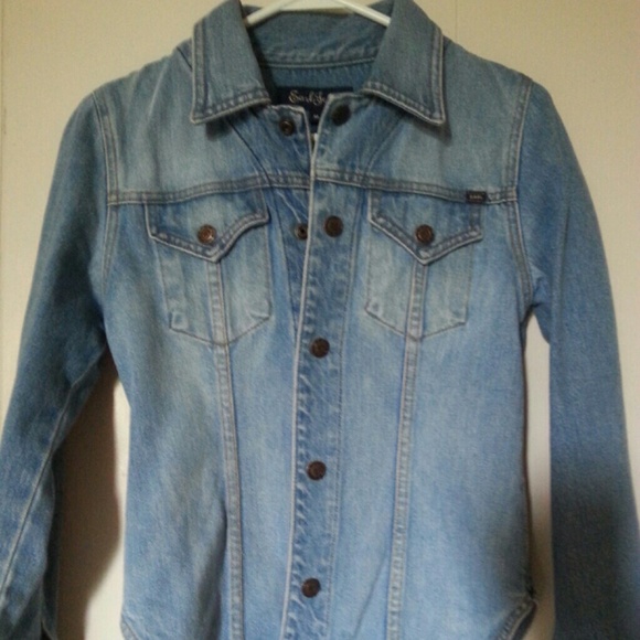 Unique jean  Jacket..looks like a jean shirt