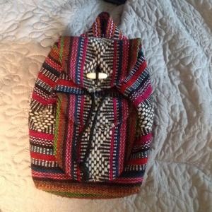Small tribal backpack