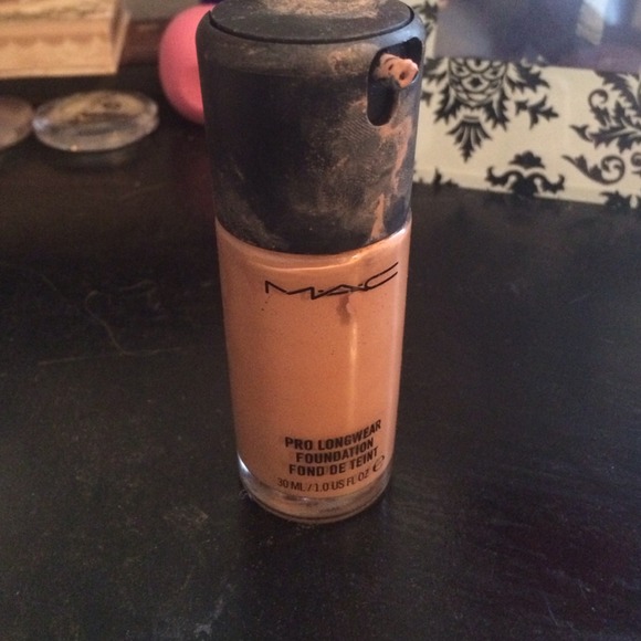 Right at halve a bottle of Mac!