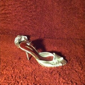 Silver shoes