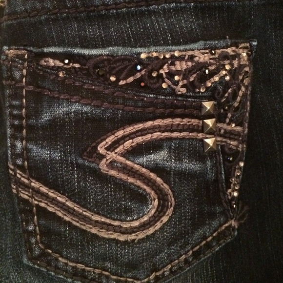Silver jeans never worn - Picture 3 of 4