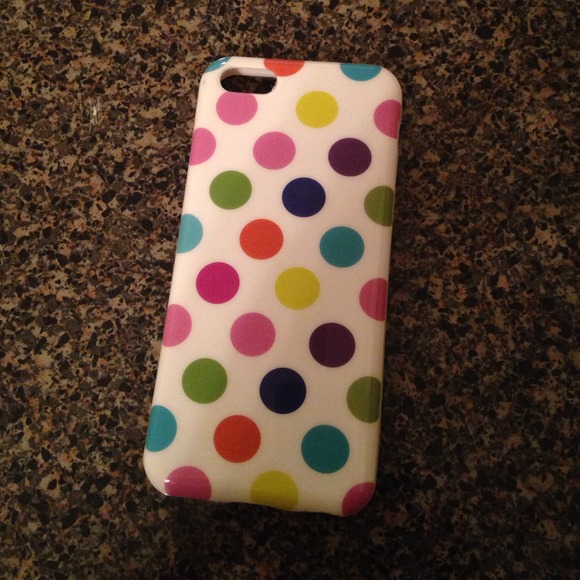 Adorable Polkadot iPhone 5C case!