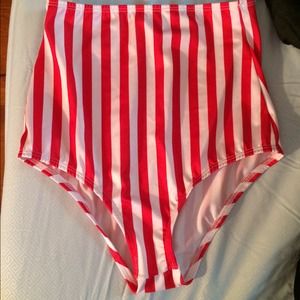 Fourth of July high waist bikini bottom