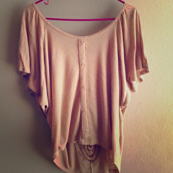 Beige shirt!