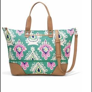 Stella & Dot ikat getaway bag