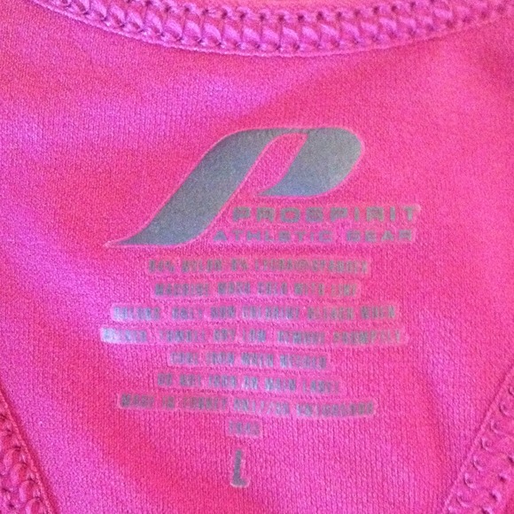 Pink Workout Top - Picture 3 of 3