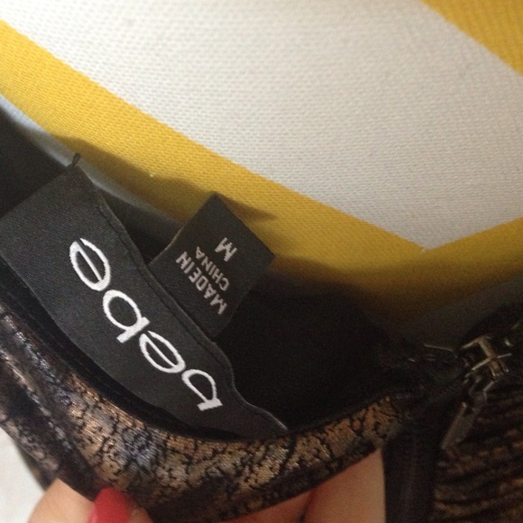 Bebe leopard dress NWOT - Picture 3 of 3