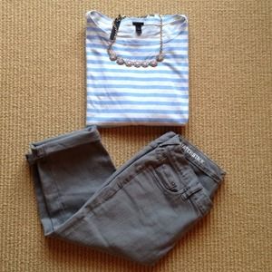 ⚡SOLD⚡J. Crew Matchstick Capri Shorts