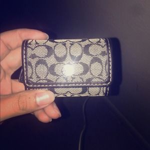 Authentic coach contact lens holder