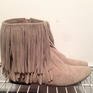 Sam Edelman Fringe Ankle Boot