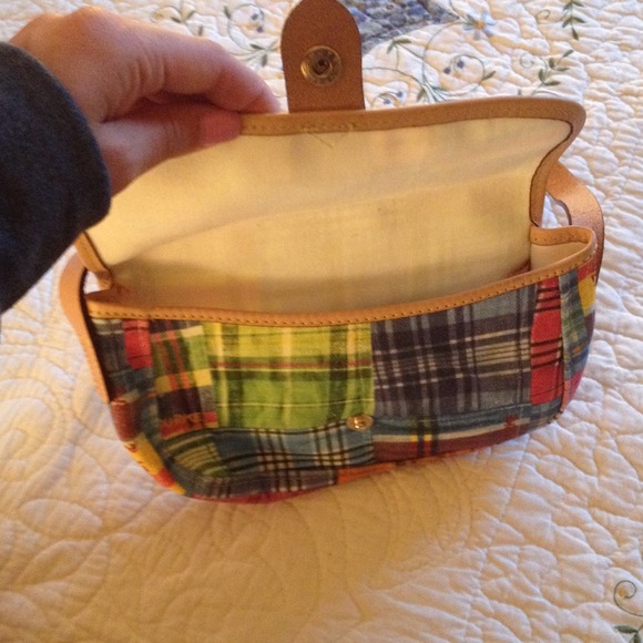 Plaid Dooley and Bourke small purse - Picture 2 of 3