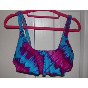 **PRICE REDUCTION** TIE DYE BIKINI TOP