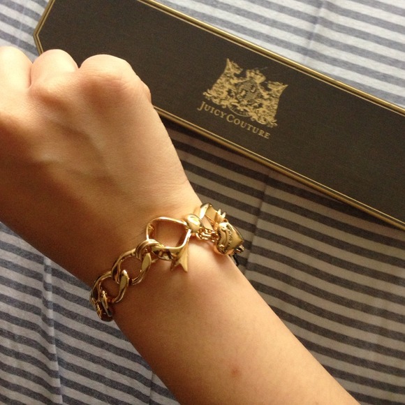 Juicy Couture bow bracelet