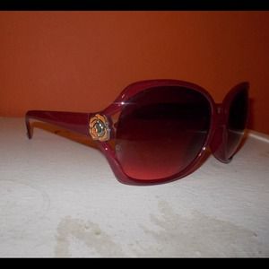 Betsy Johnson rose tinted sunglasses