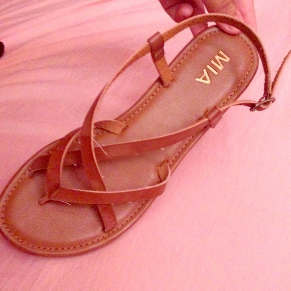 Brown sandals