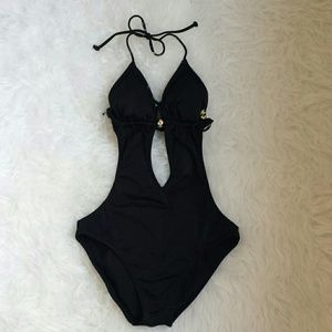 🚫SOLD🚫 Black one piece swim suit