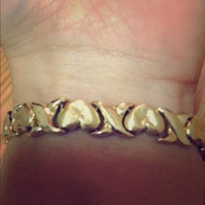 Xox bracelet and earrings