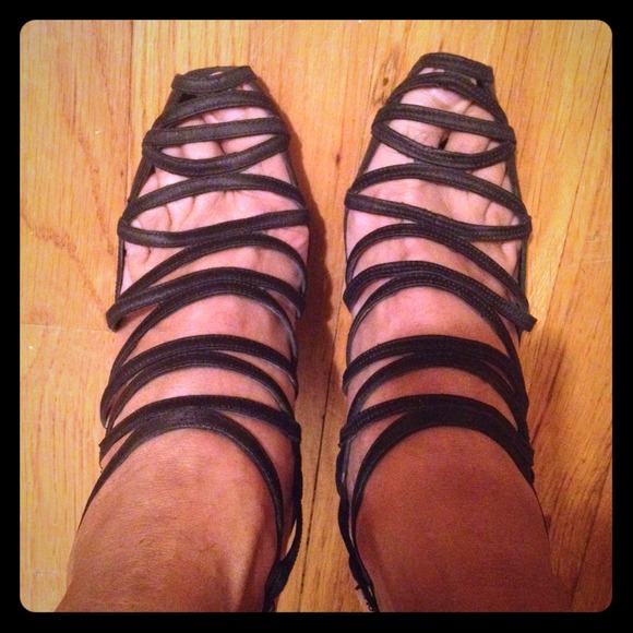 Vintage Donna Karan sexy sandals.