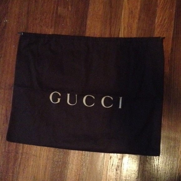 Gucci brown dust bag