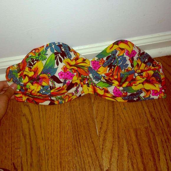 Victoria secret tropical bathing suit top