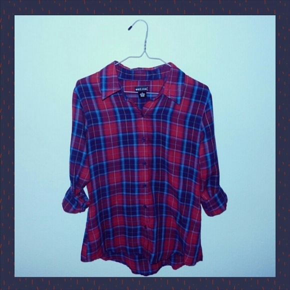 Blue & Red Flannel