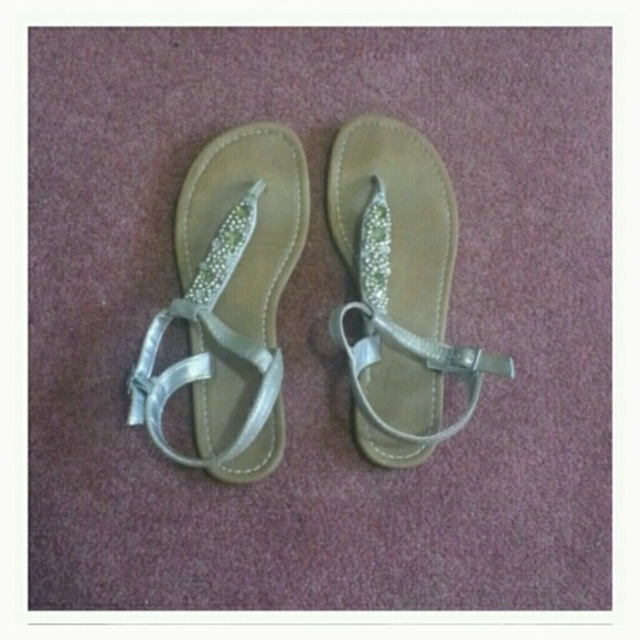 Beaded sandals