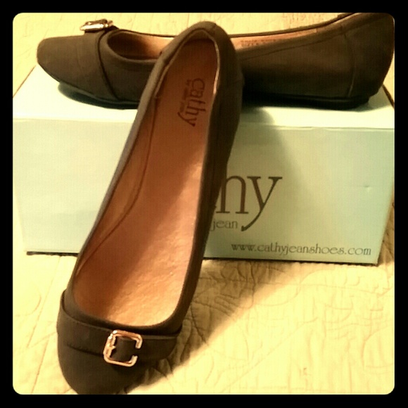 8.5 charcoal flats
