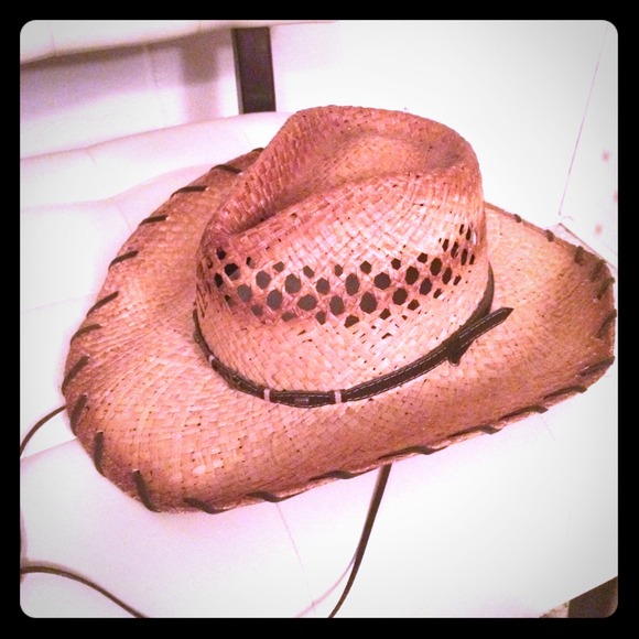 Brown Tinted Cowboy Hat; Stylish Ladies - Picture 1 of 1