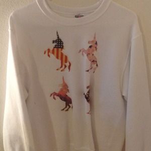 TRADED ⭐️Unicorn sweatshirt