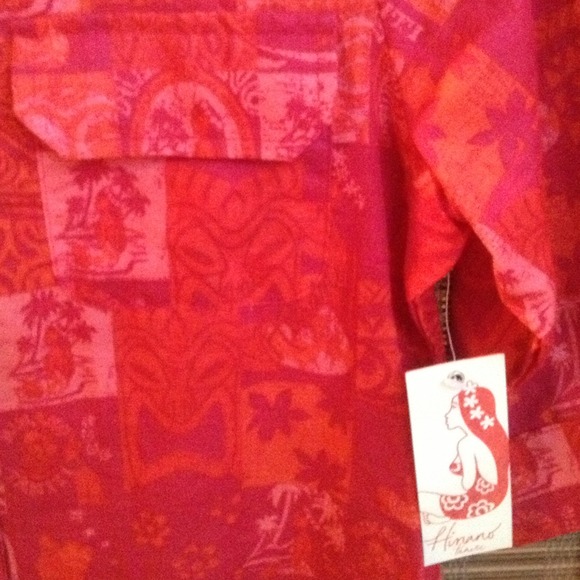 Retro style Hinano Tahiti button up shirt🌺 - Picture 2 of 4