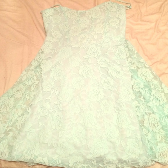 Gorgeous sea foam green dress