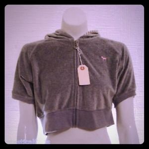 Cropped Victoria's Secret  PINK hoodie 🌸💕