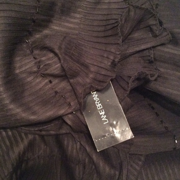 Black scarf / cover up / shawl - Picture 4 of 4