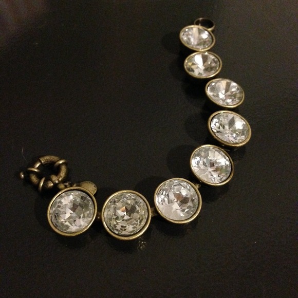 J. Crew crystal bracelet
