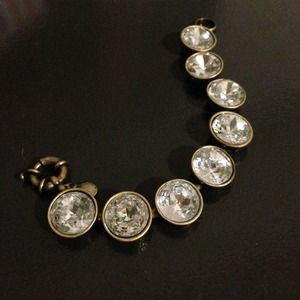 J. Crew crystal bracelet