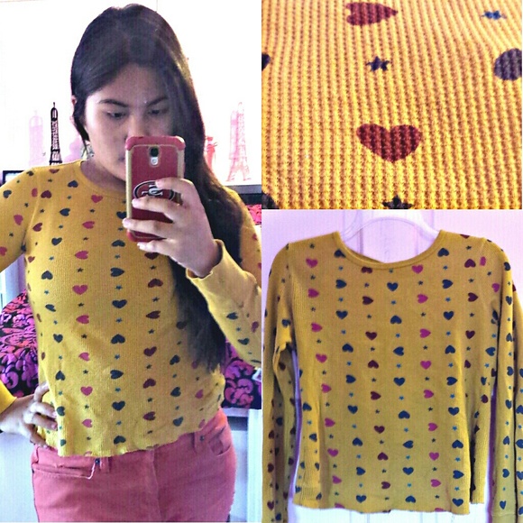 Mustard yellow long sleeve