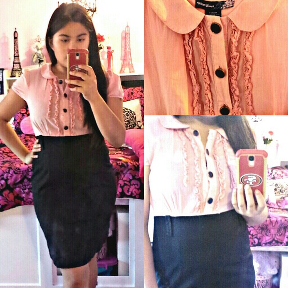 Blush pink dress