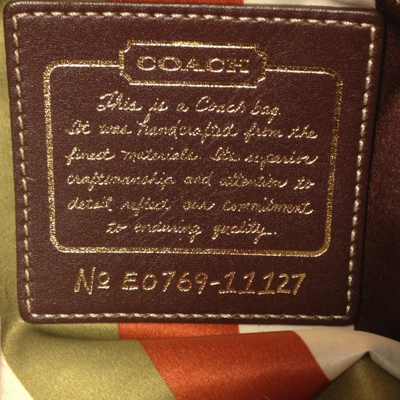 HP! Authentic Coach Legacy bag - hard to find! - Picture 3 of 4
