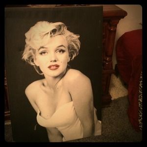 Marilyn Monroe Canvas Photo