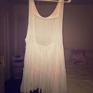 Brandy Melville dress. White Ingrid