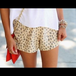 equipment Other - Equipment Leopard Print Shorts equipment Other - Equipment Leopard Print Shorts